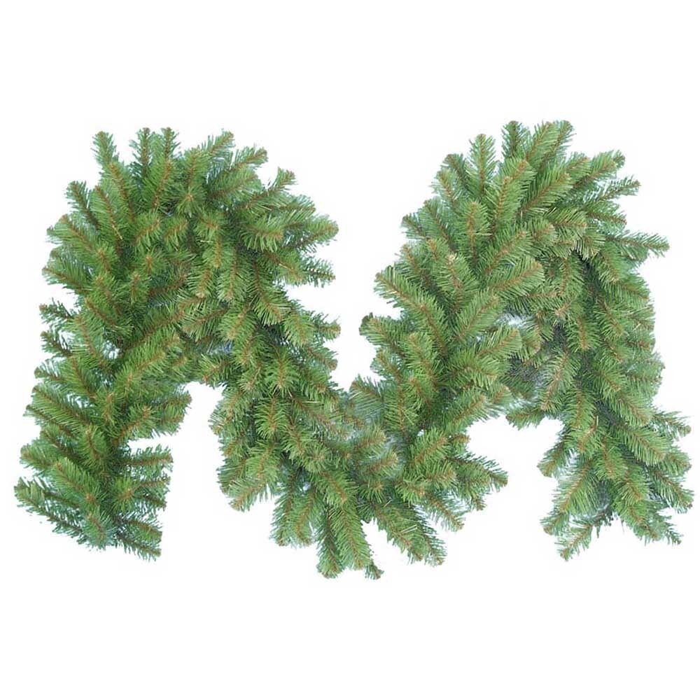 Kurt Adler 9-Foot Un-Lit Vanderbilt Garland - Green - Green 2 Kurt Adler 9-Foot Un-Lit Vanderbilt Garland - Green - Green