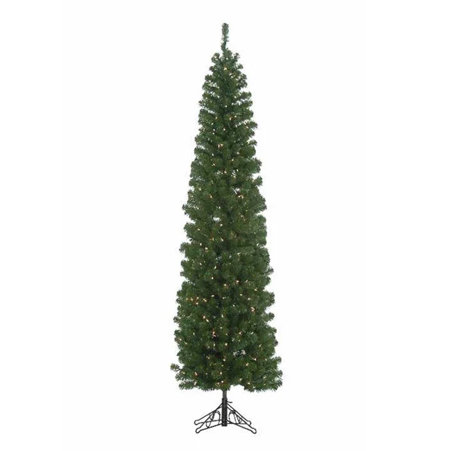 Kurt Adler 7-Foot Pre-Lit Winchester Pine Pencil Tree - 7 Foot 3 Kurt Adler 7-Foot Pre-Lit Winchester Pine Pencil Tree - 7 Foot