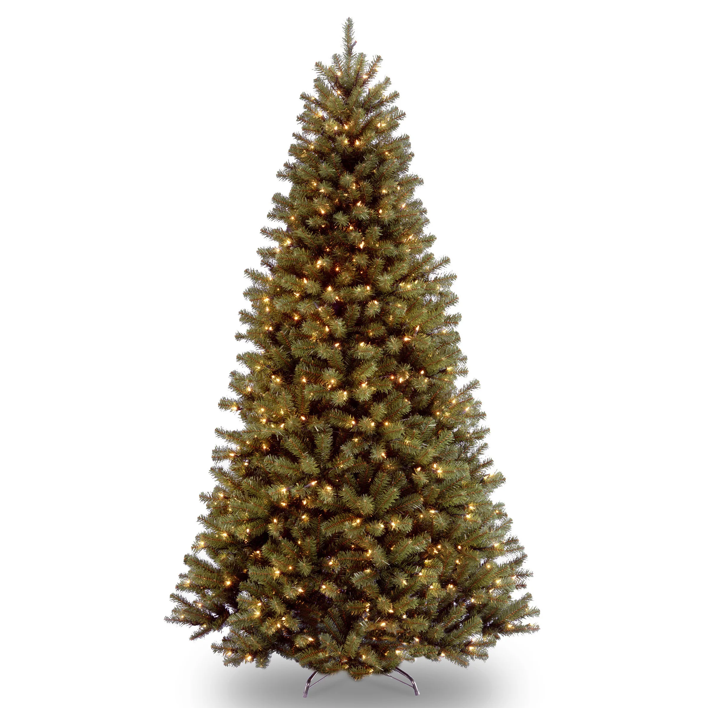 National Tree Company 9 ft. North Valley Spruce Hinged Tree with 700 Clear Lights - 9 Foot - 9 Foot - Green 15 National Tree Company 9 ft. North Valley Spruce Hinged Tree with 700 Clear Lights - 9 Foot - 9 Foot - Green