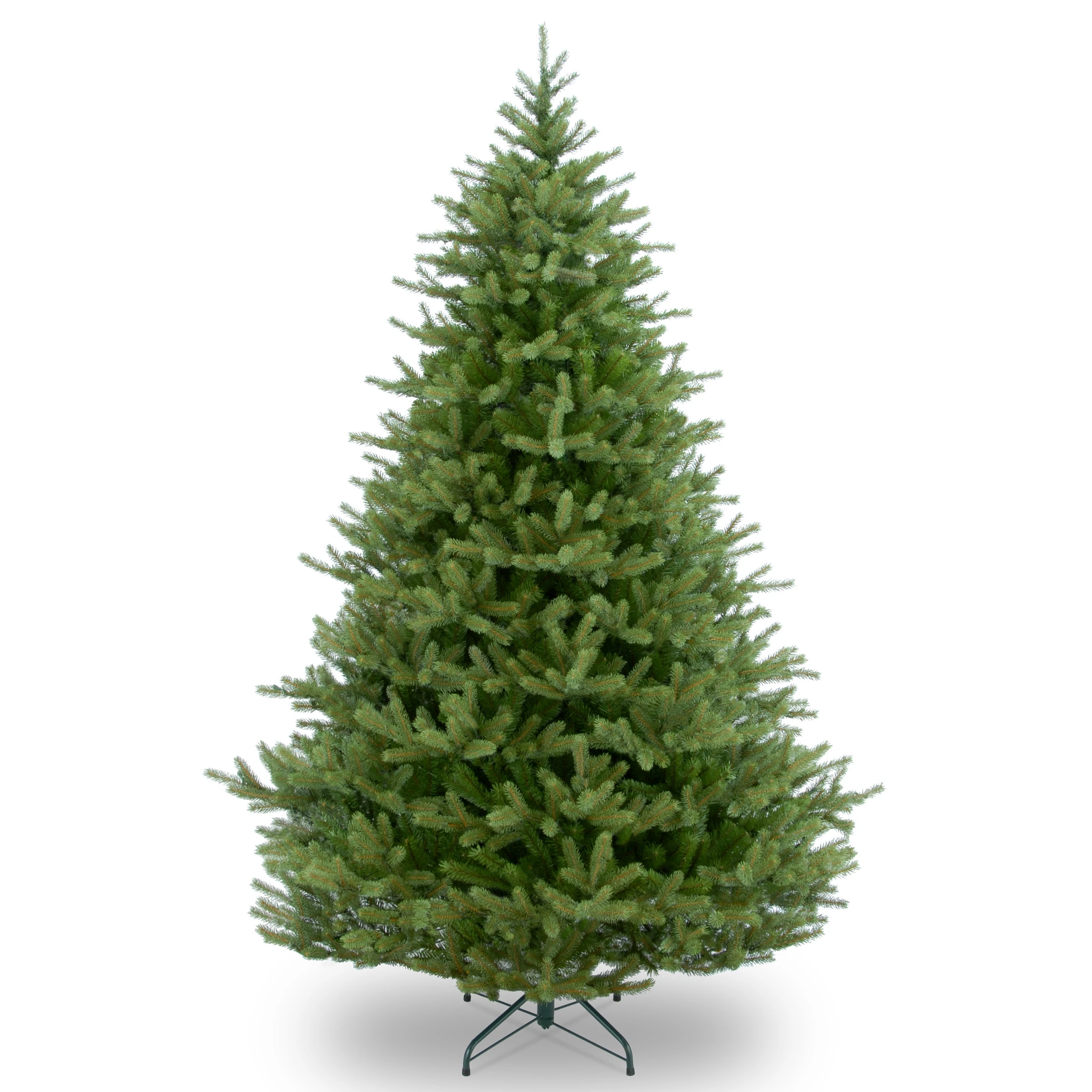 National Tree Company 7.5 ft. Feel-Real Norway Hinged Tree - 7.5 Foot - 7.5 Foot - Green