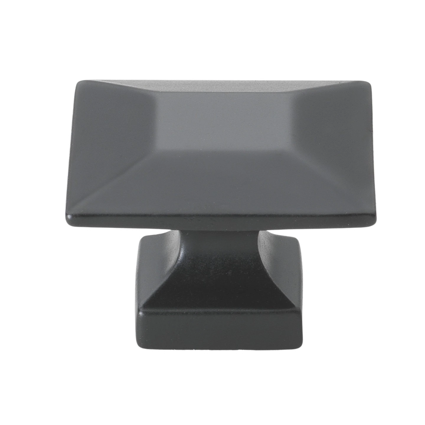GlideRite 1.375-inch Matte Black Square Cabinet Knobs (Pack of 25) - Matte Black 1 GlideRite 1.375-inch Matte Black Square Cabinet Knobs (Pack of 25) - Matte Black