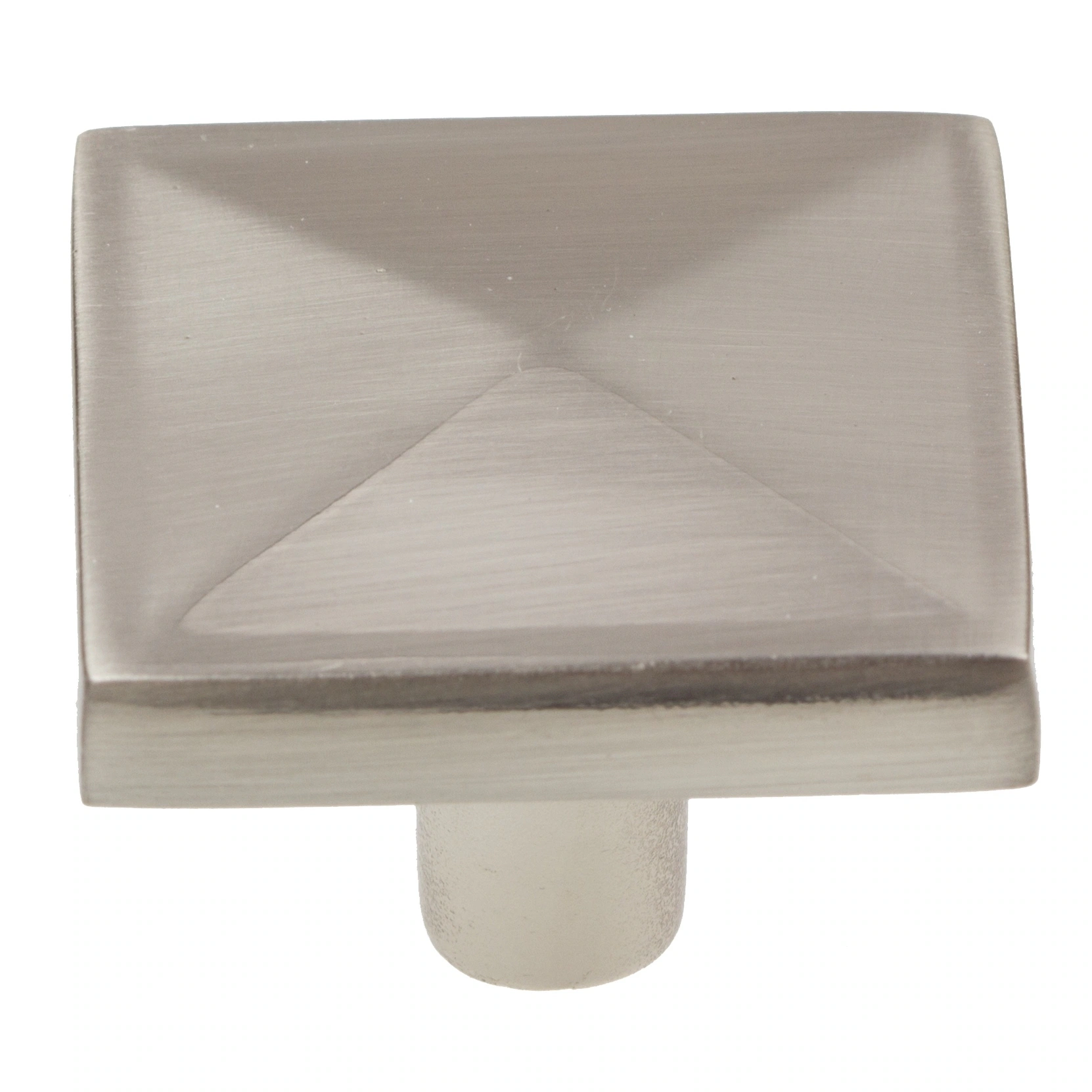 GlideRite 1.125-inch Satin Nickel Classic Pyramid Cabinet Knobs (Pack of 25) - Satin Nickel 1 GlideRite 1.125-inch Satin Nickel Classic Pyramid Cabinet Knobs (Pack of 25) - Satin Nickel
