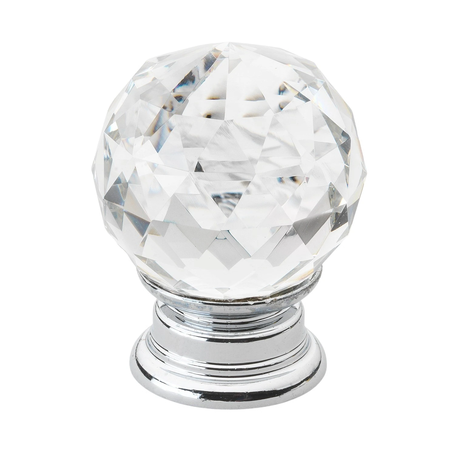 GlideRite 1.19-inch Clear K9 Crystal Cabinet Knobs (Pack of 25) - Crystal