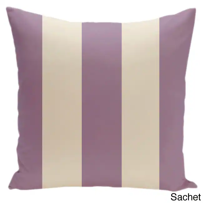 Square 16-inch Holiday Brights Collection Stripe Throw Pillow 10 Square 16-inch Holiday Brights Collection Stripe Throw Pillow