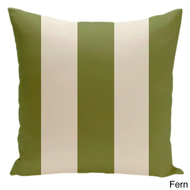 Square 16-inch Holiday Brights Collection Stripe Throw Pillow 6 Square 16-inch Holiday Brights Collection Stripe Throw Pillow