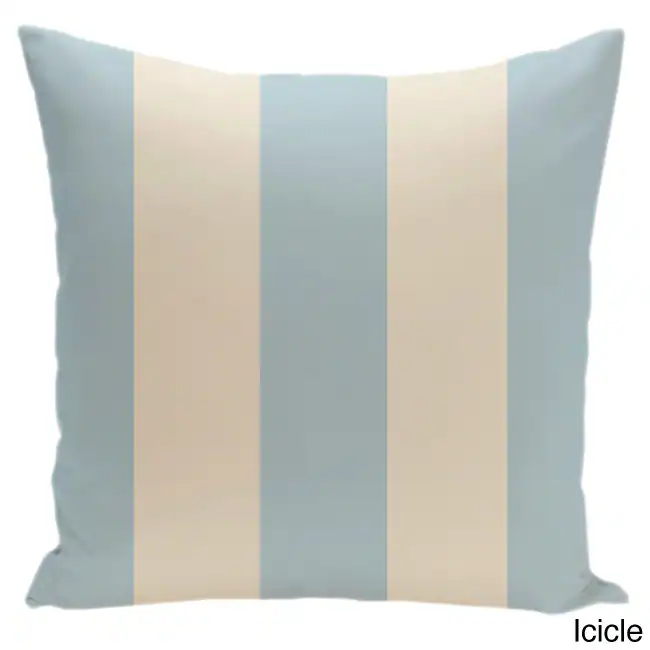 Square 16-inch Holiday Brights Collection Stripe Throw Pillow 8 Square 16-inch Holiday Brights Collection Stripe Throw Pillow