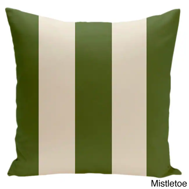 Square 16-inch Holiday Brights Collection Stripe Throw Pillow 9 Square 16-inch Holiday Brights Collection Stripe Throw Pillow