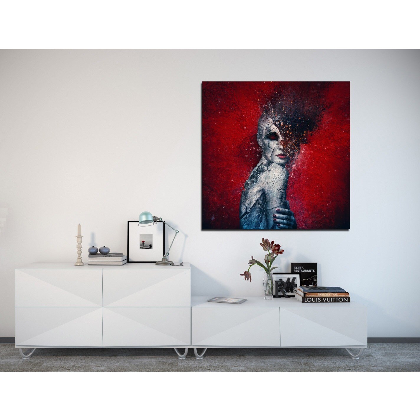 Cortesi Home Mario Sanchez Nevado "Indifference" Giclee Canvas Wall Art - 28 x 28 3 Cortesi Home Mario Sanchez Nevado "Indifference" Giclee Canvas Wall Art - 28 x 28