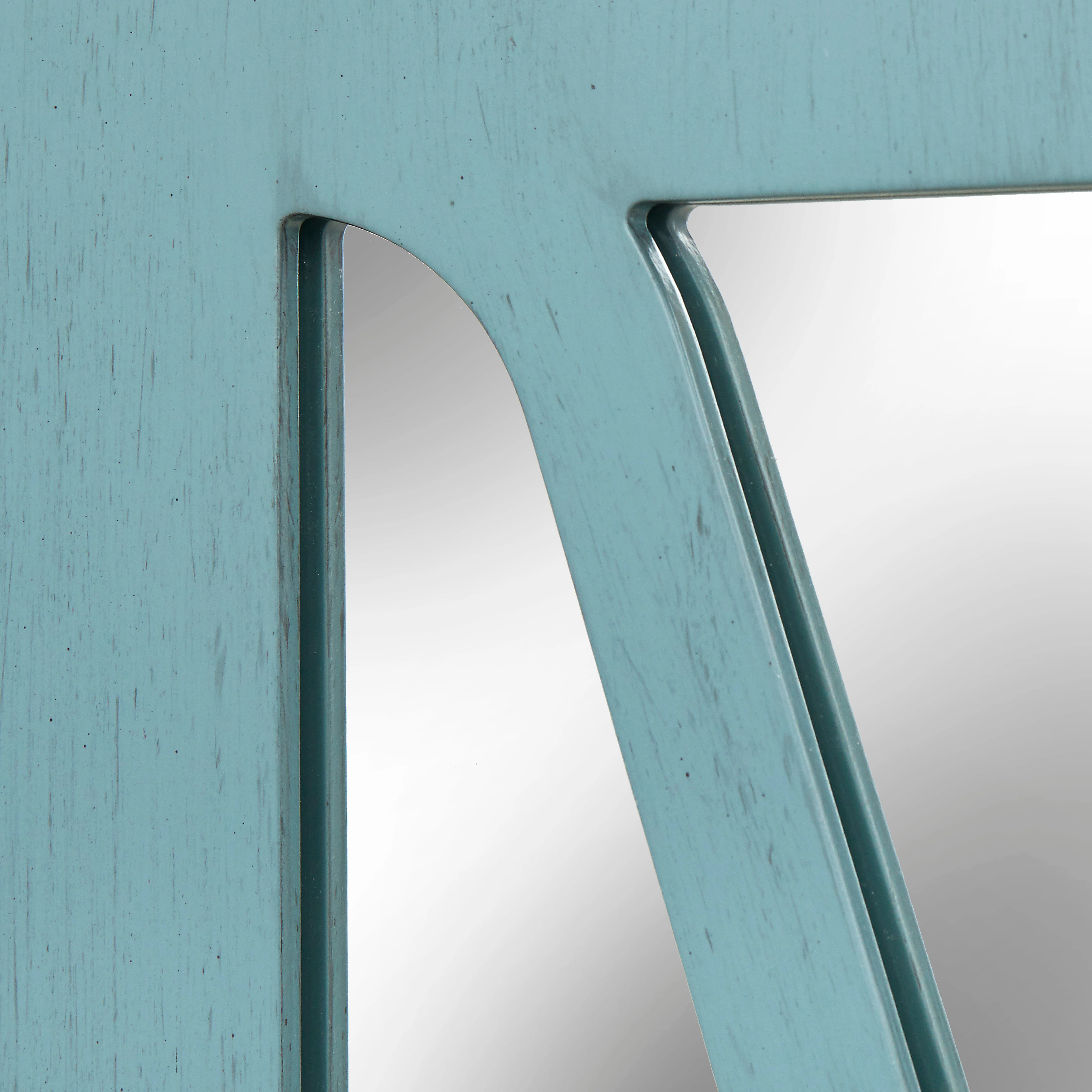 Simple Living Reflections Mirrored Front Buffet/ Console - Antique White 14 Simple Living Reflections Mirrored Front Buffet/ Console - Antique White