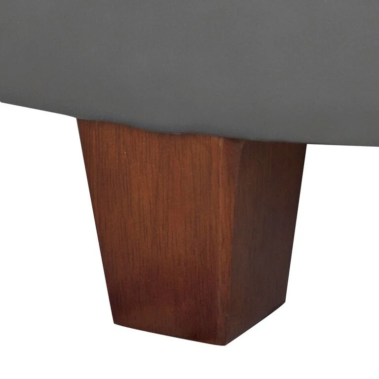 Porch & Den Rockwell Charcoal Grey Leatherette Round Storage Ottoman - Grey 8 Porch & Den Rockwell Charcoal Grey Leatherette Round Storage Ottoman - Grey