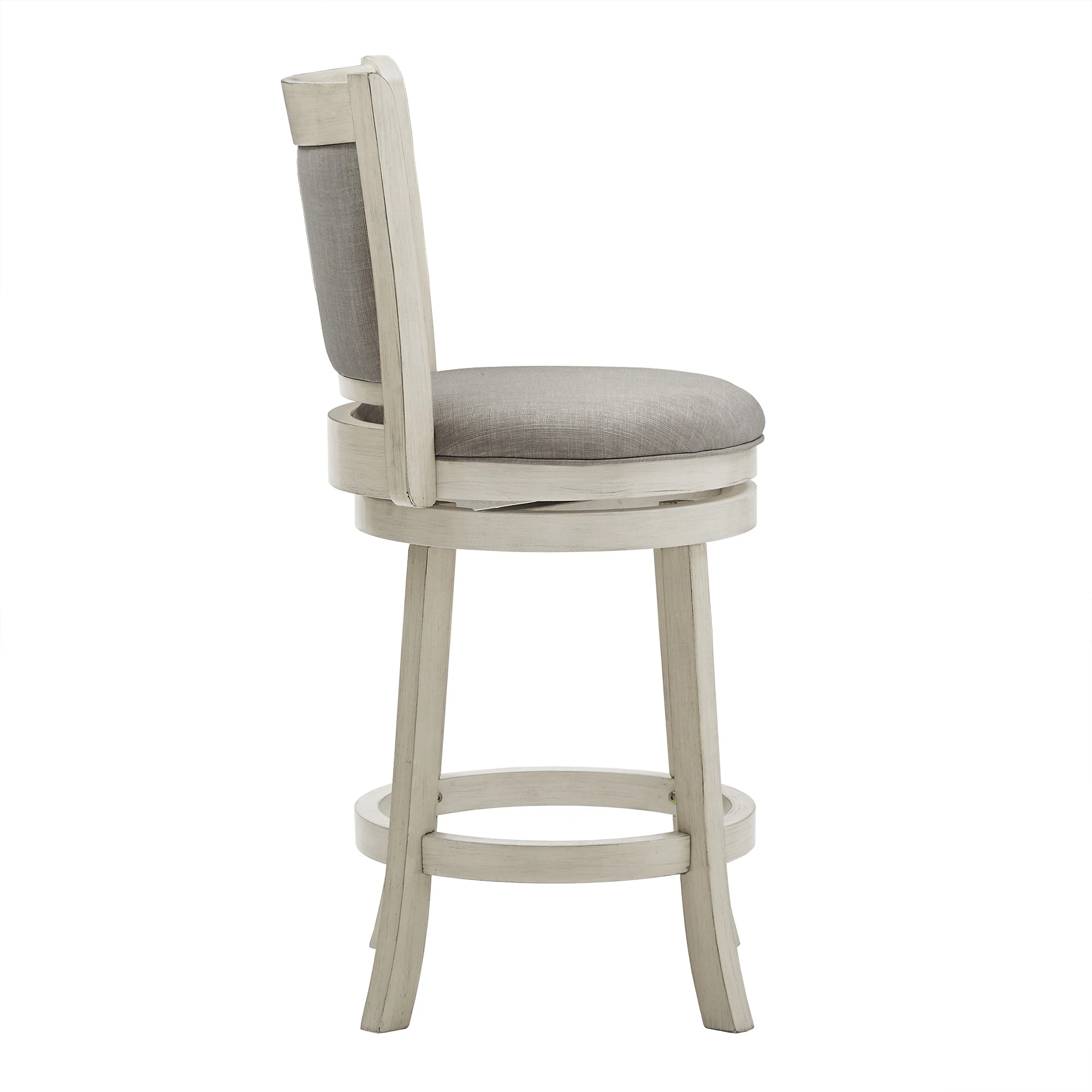 iNSPIRE Q Classic Verona Panel Back Swivel Counter Height Stool 32 iNSPIRE Q Classic Verona Panel Back Swivel Counter Height Stool