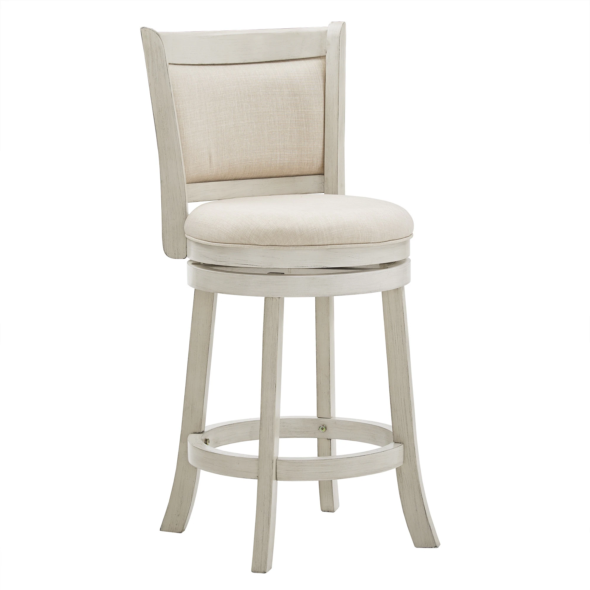 iNSPIRE Q Classic Verona Panel Back Swivel Counter Height Stool 35 iNSPIRE Q Classic Verona Panel Back Swivel Counter Height Stool