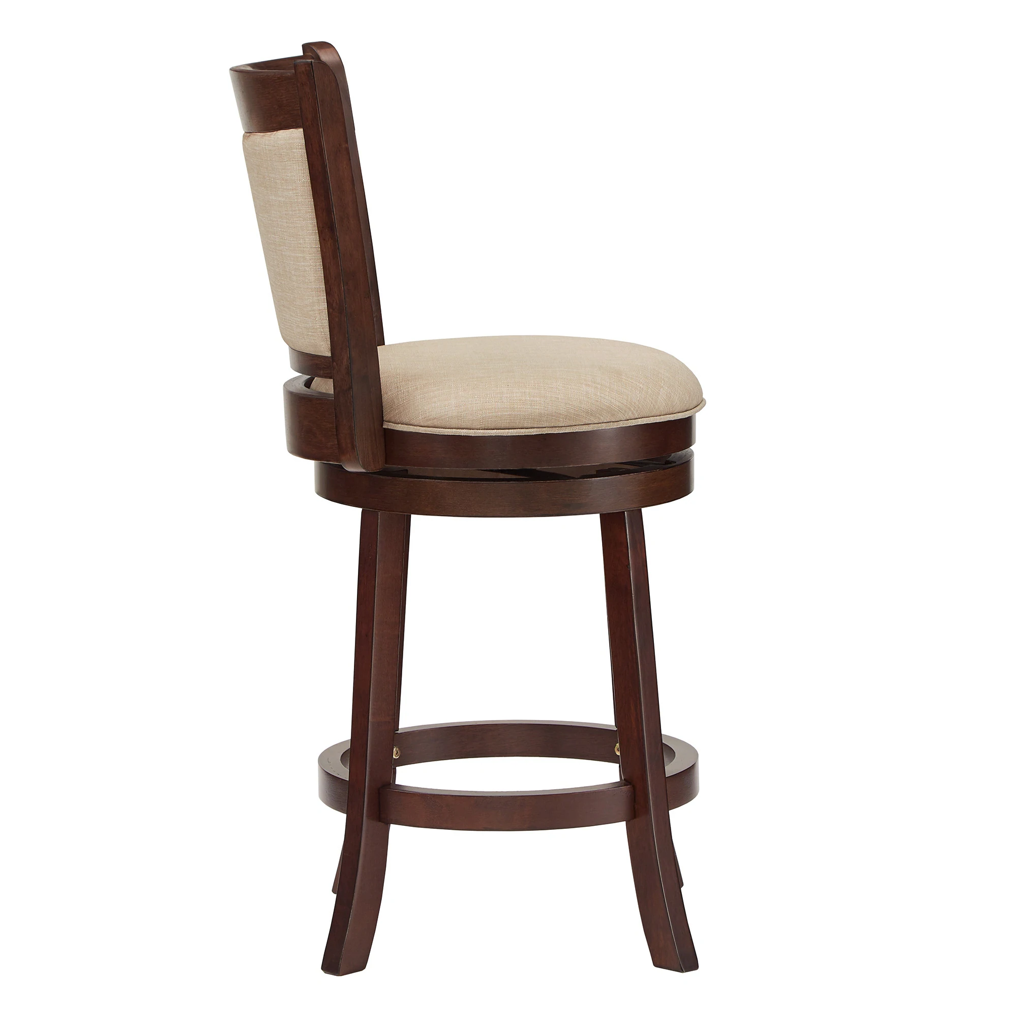 iNSPIRE Q Classic Verona Panel Back Swivel Counter Height Stool 47 iNSPIRE Q Classic Verona Panel Back Swivel Counter Height Stool