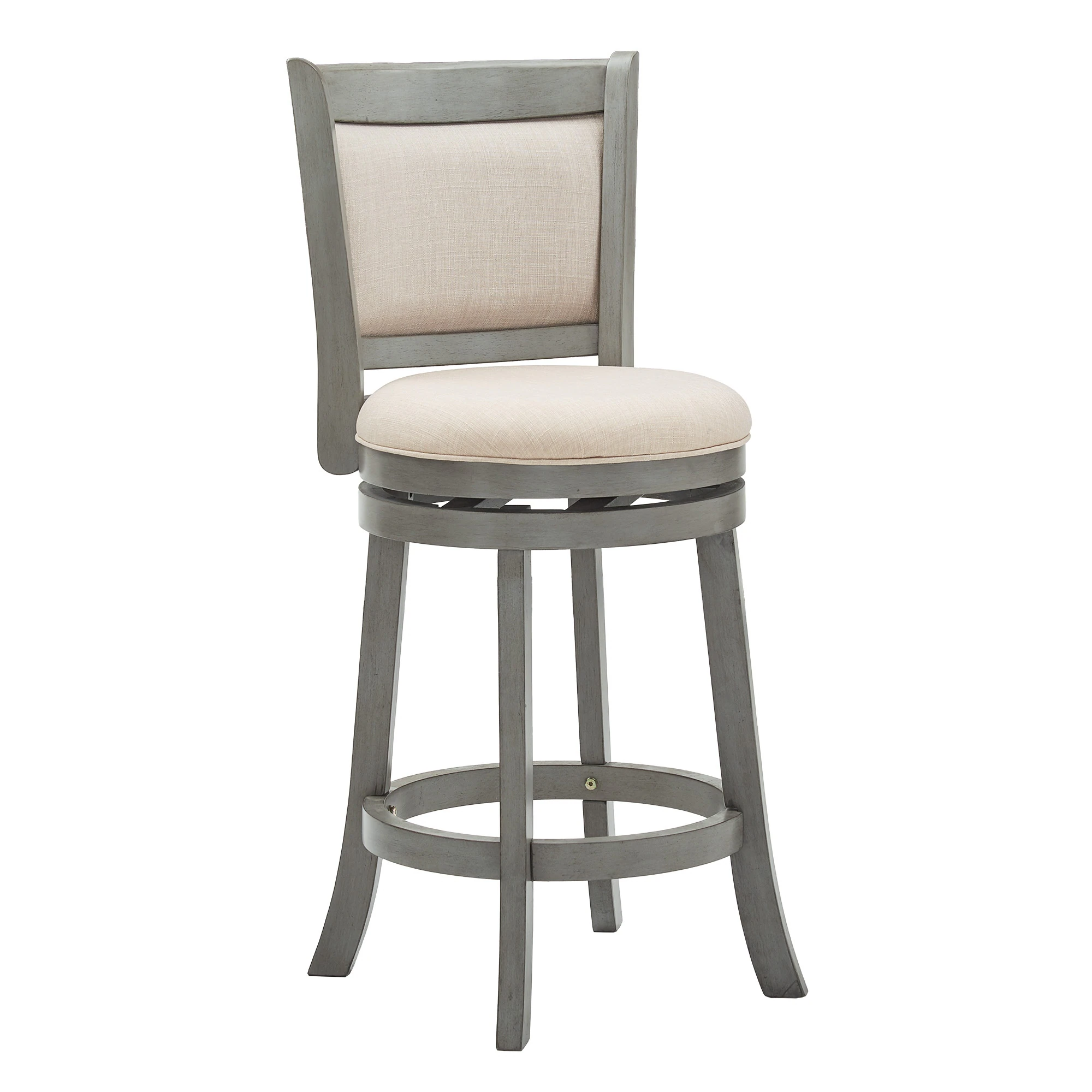iNSPIRE Q Classic Verona Panel Back Swivel Counter Height Stool 52 iNSPIRE Q Classic Verona Panel Back Swivel Counter Height Stool