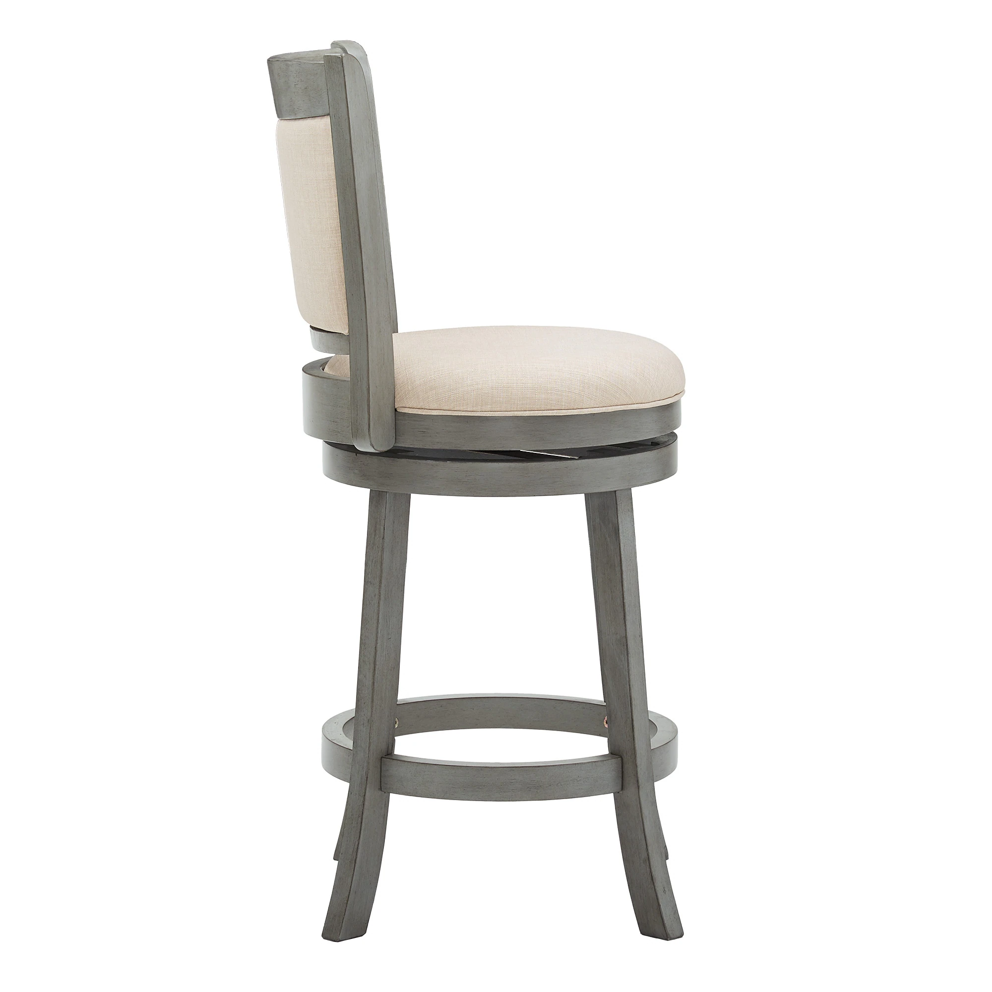 iNSPIRE Q Classic Verona Panel Back Swivel Counter Height Stool 54 iNSPIRE Q Classic Verona Panel Back Swivel Counter Height Stool
