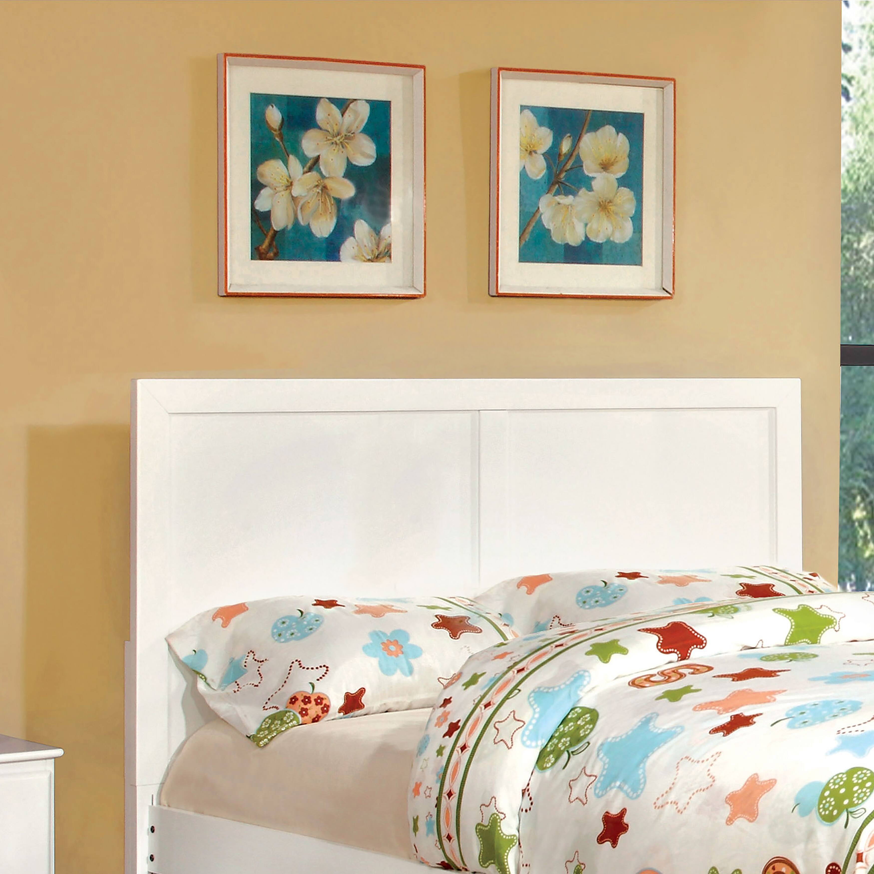 Furniture of America Pice Transitional Solid Wood Panel Design Headboard 11 Furniture of America Pice Transitional Solid Wood Panel Design Headboard
