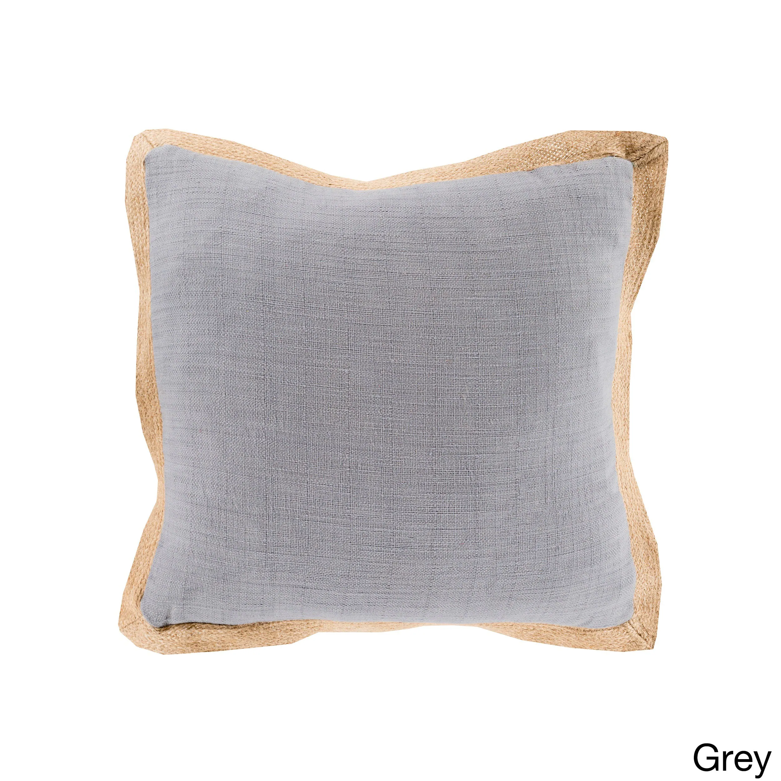 Decorative Henley 22-inch Poly or Feather Down Filled Throw Pillow 5 Decorative Henley 22-inch Poly or Feather Down Filled Throw Pillow