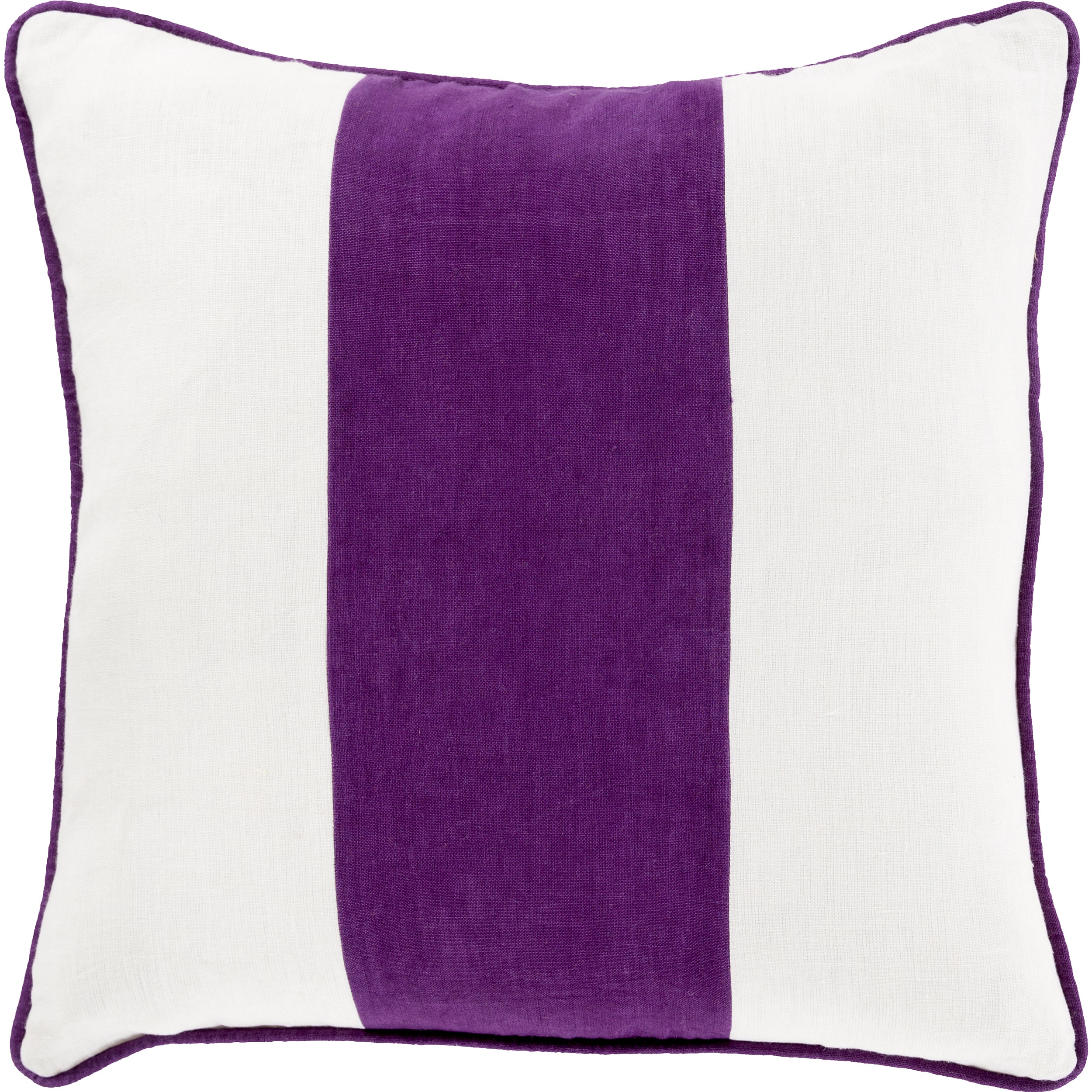 Decorative Langton 18-inch Poly or Feather Down Filled Throw Pillow 4 Decorative Langton 18-inch Poly or Feather Down Filled Throw Pillow