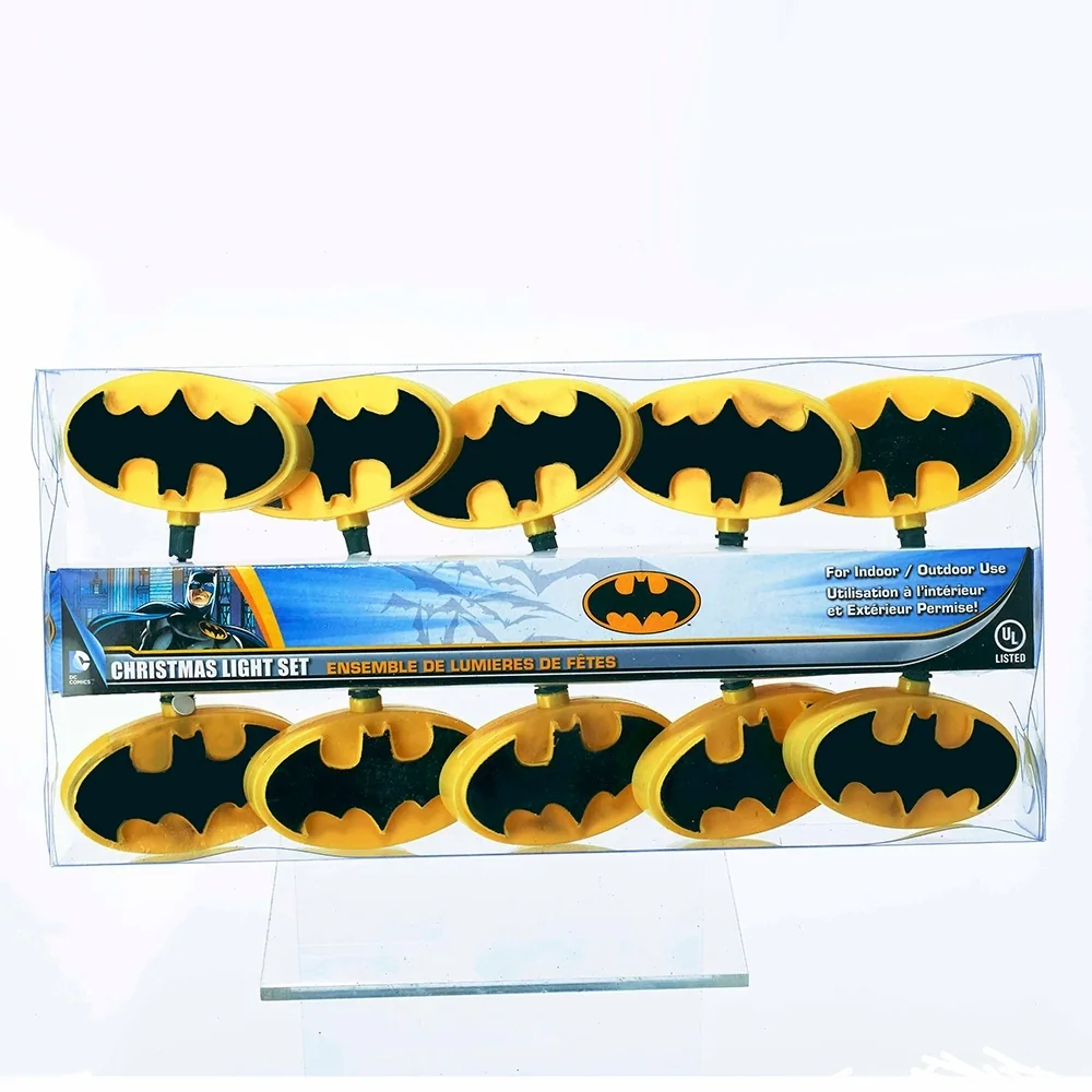 Kurt Adler 10-Light Batman Light Set - Kurt Adler 10-Light Batman Light Set 4 Kurt Adler 10-Light Batman Light Set - Kurt Adler 10-Light Batman Light Set
