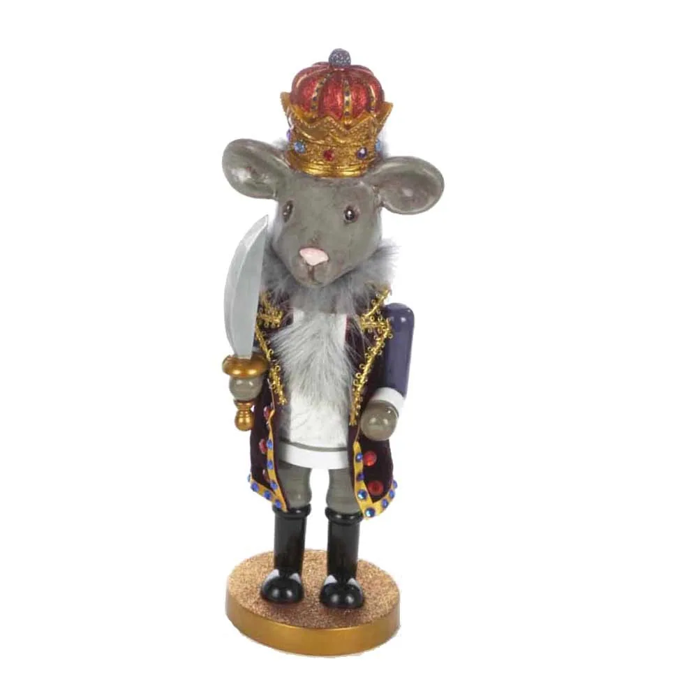 Kurt Adler 12-Inch Hollywood Mouse King Nutcracker - Multi 3 Kurt Adler 12-Inch Hollywood Mouse King Nutcracker - Multi